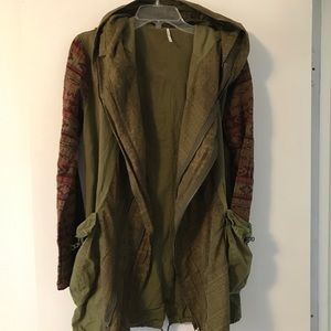 Free people printed jacket